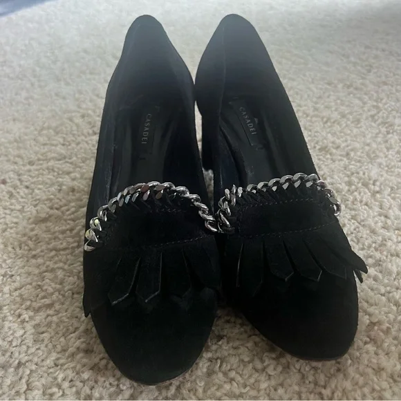 Casadei black heels Heels